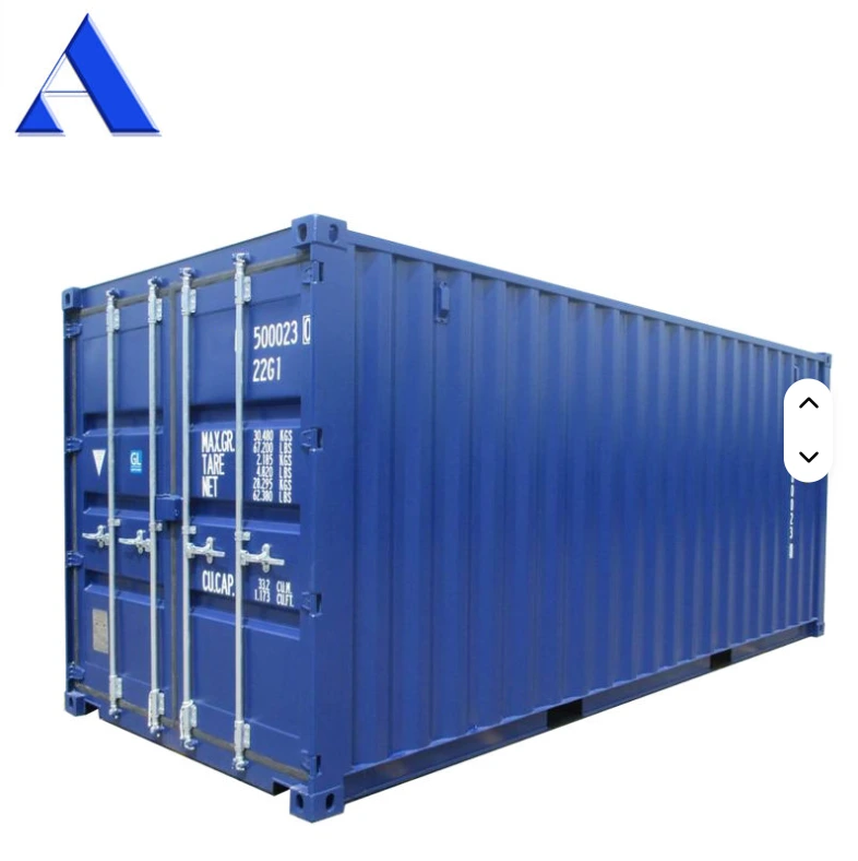 Brand New Stock ISO Standard 20 Foot ft Length 20ft Dry Cargo Storage Shipping Container Price for Sale 1