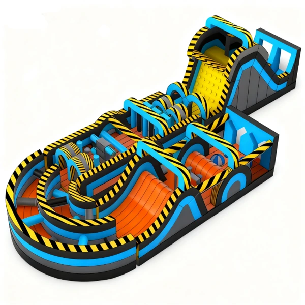 Inflatable Bouncer Playground Large Inflatable Obstacle Course 1