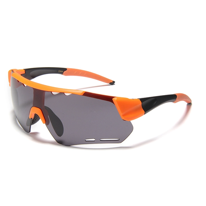 S87083 Gafas de sol de moda con montura semi-sin montura - Montura multicolor para hombre y mujer - Protección UV para actividades al aire libre 1