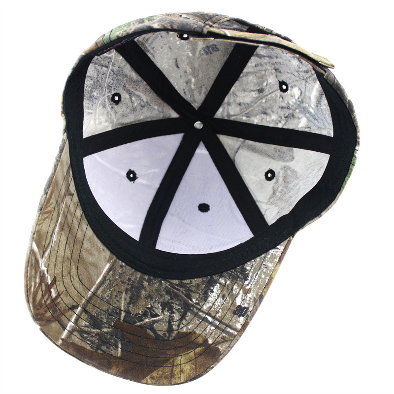 Camouflage Baseball Cap - 100% Cotton Outdoor Sun Hat 5