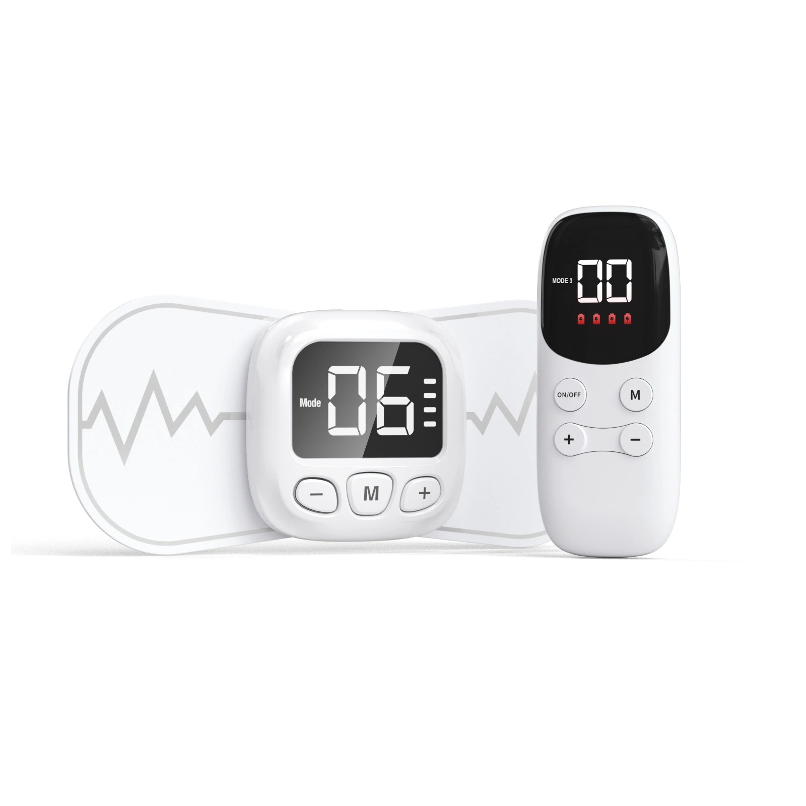 OSTO Wireless TENS Unit EMS Muscle Stimulator for Body Period Pain Relief 1