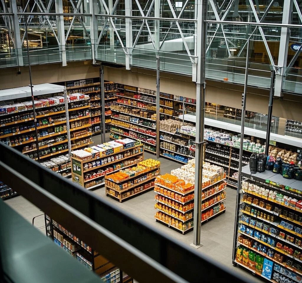 Modern Design Steel Structure Prefabricated Building for Exhibition Halls Supermarkets Shopping Mall 1