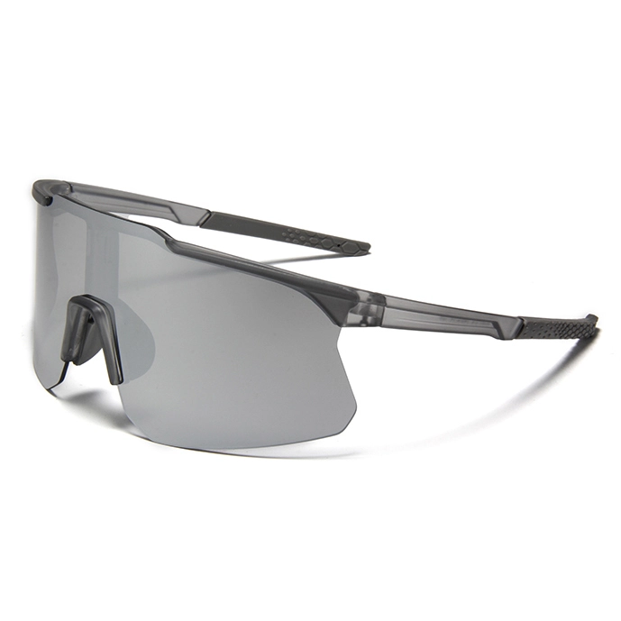 S87096 Gafas de sol deportivas para ciclismo, para exteriores, con logotipo personalizado, económicas, resistentes al viento y con protección UV400 1