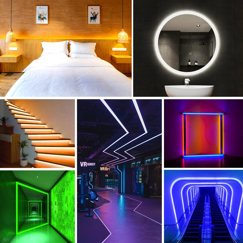 3mm Ultra-Thin COB LED Strip Lights – Dot-Free, Flexible  Custom Colors 8