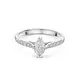 Lab Grown Diamond Oval Ring Lab Diamond Ring Wholesale - ZKZ Jewelry 2