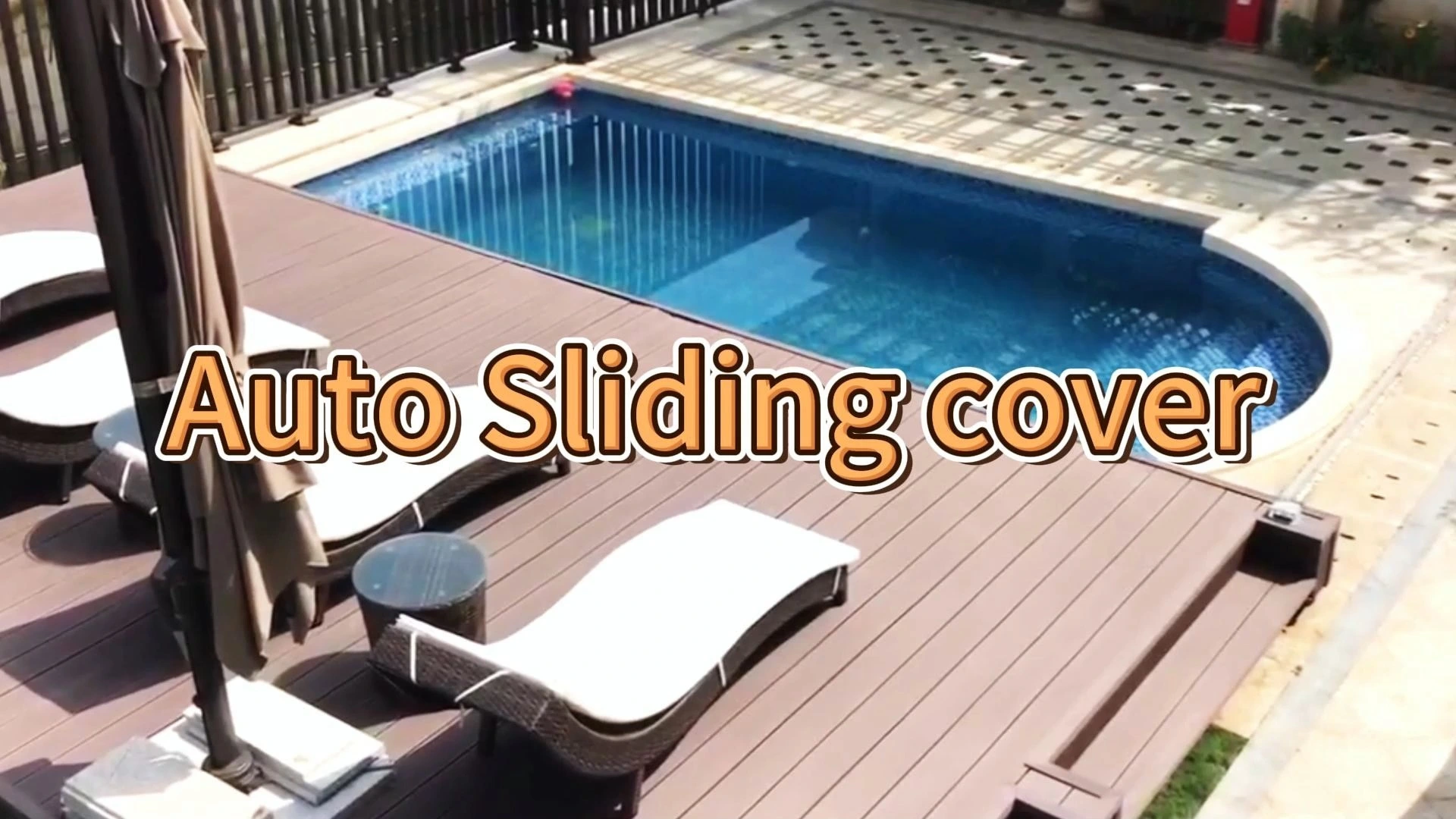 Factory Direct Sales High Quality Sliding Cover Custom Swimming Pool Cover 1