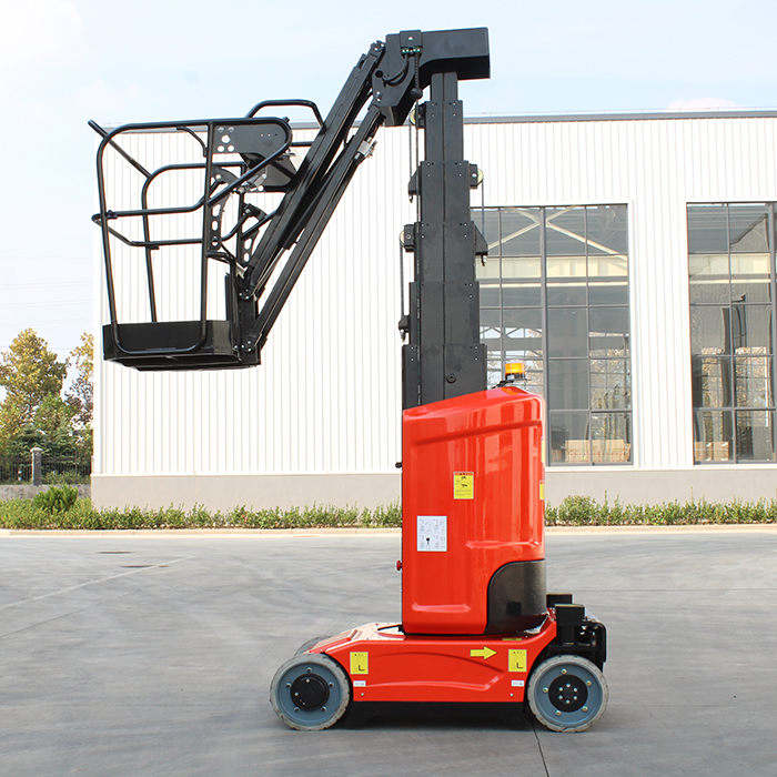 Vlift 11M Self-Propelled Vertical Mast Lifting Platform Jib Electric Lift for Aerial Work Retail Restaurant Hotels Industries 5