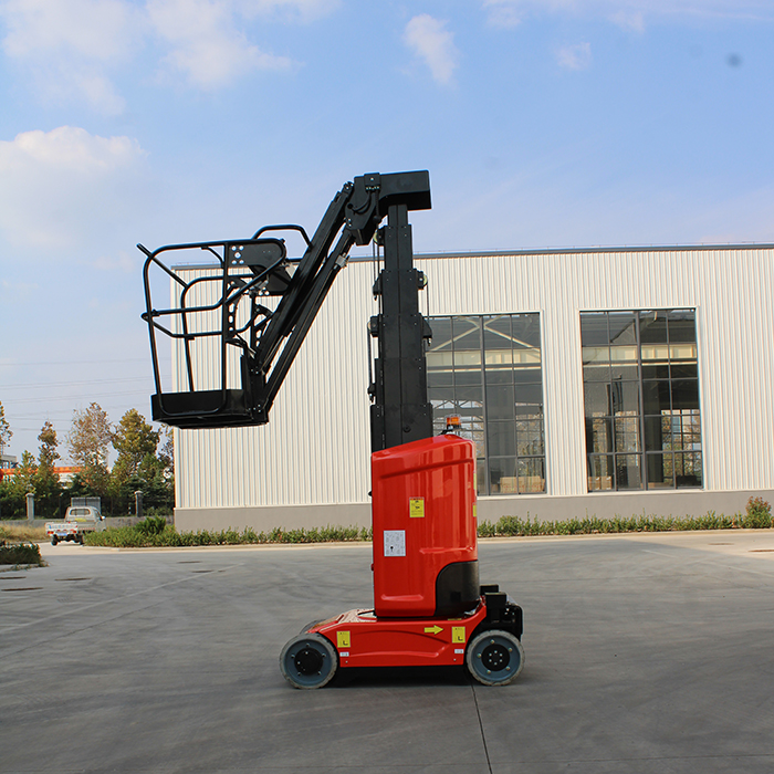 Vlift 11M Self-Propelled Vertical Mast Lifting Platform Jib Electric Lift for Aerial Work Retail Restaurant Hotels Industries 3