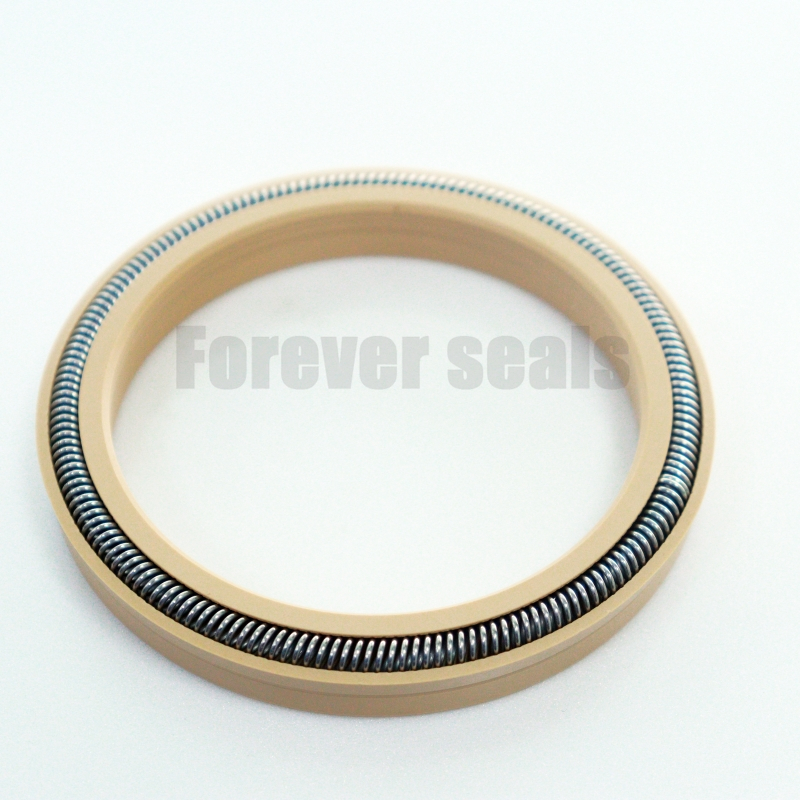 Sellos industriales con resorte | Material compuesto de PTFE-PHB 1