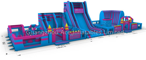 Factory Custom Giant Playground Inflatable Theme Park 1