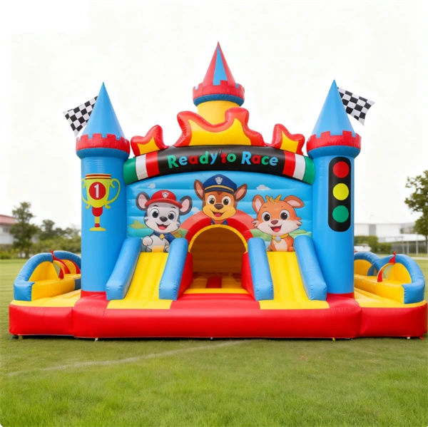 Children's Inflatable Bounce House Trampoline Park 1