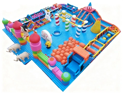 Inflatable Cartoon Animal Theme Park 1