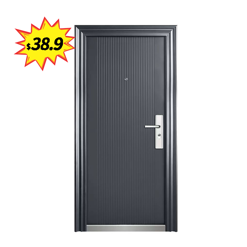 From Chinese German Front Interior Bullet Proof Multi Lock Smart Safety Exterior Main Steel Entrance Security Door for House 2