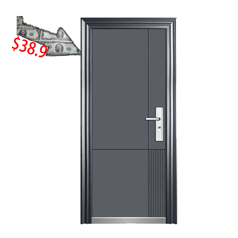 Modern Anti-Theft Steel Entry Door for Villa & Apartment | SOCOOL Factory 1