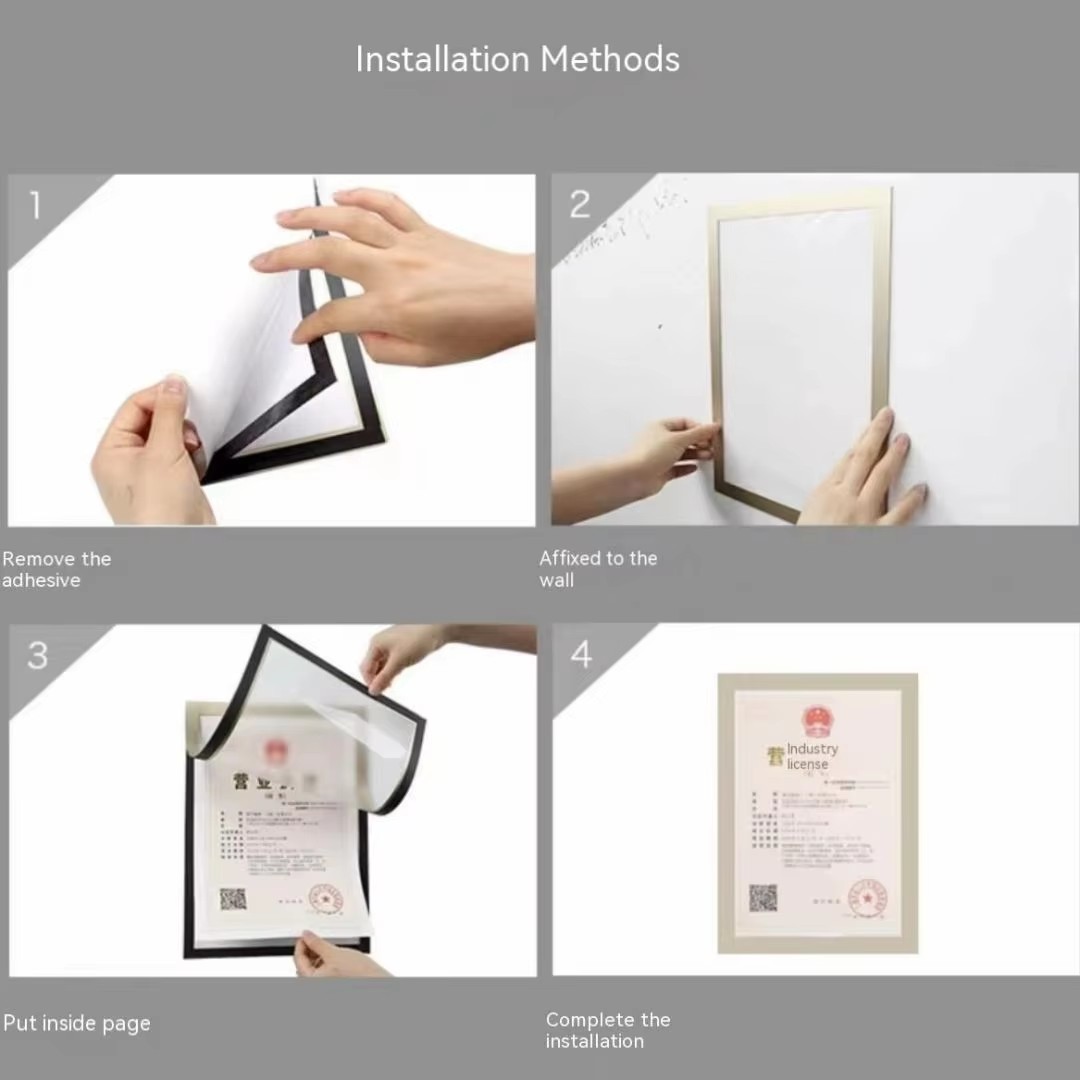 Wholesale A5 Size Soft Flexible Rubber Magnet Camera Magnetic Sheet for Picture Photo Iman 6