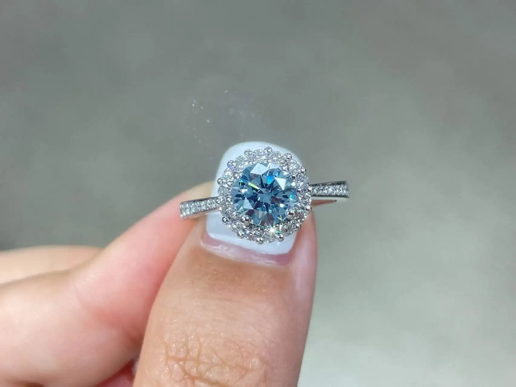 Jewelry Gia Certified Diamond Wedding Rings Factory 2