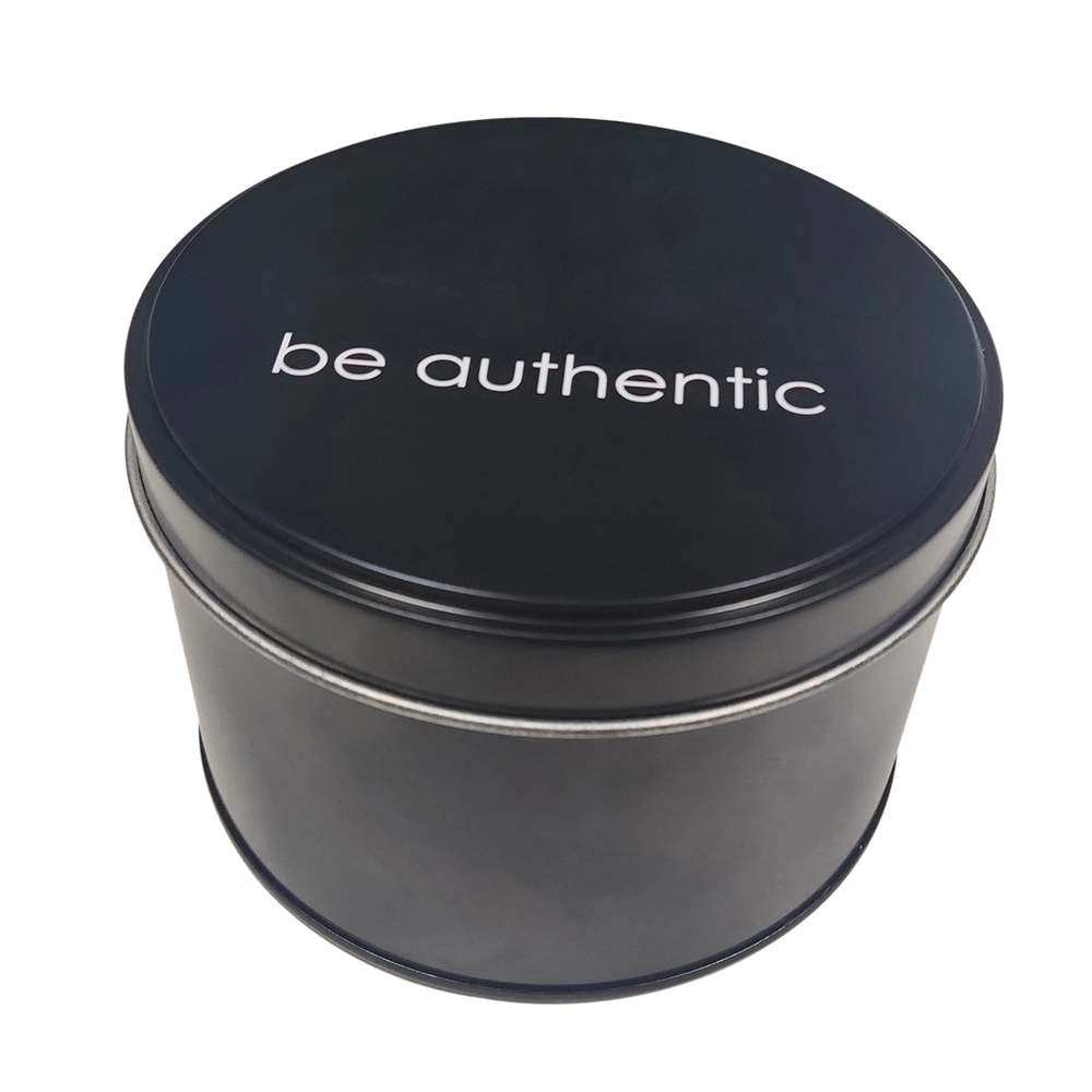 صندوق تخزين ساعة دائري عتيق من الصفيح لتعبئة وتغليف الساعات المعدنية 1