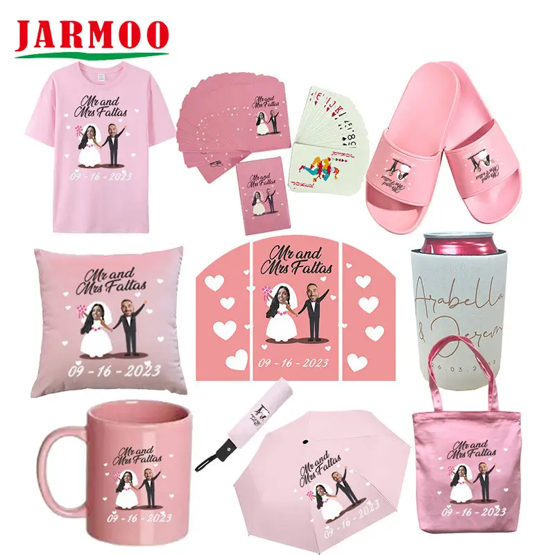 Conjunto de lembranças personalizadas para casamento, presentes de casamento personalizados para convidados 1