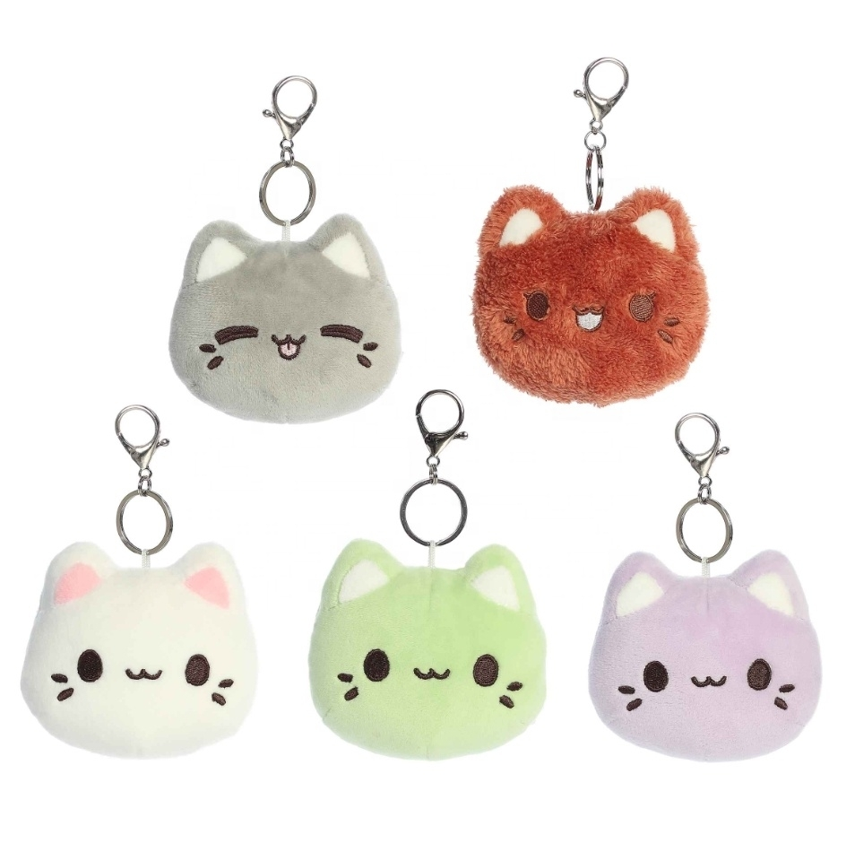 Porte-clés en peluche, porte-clés en peluche personnalisé, jouet en peluche personnalisé