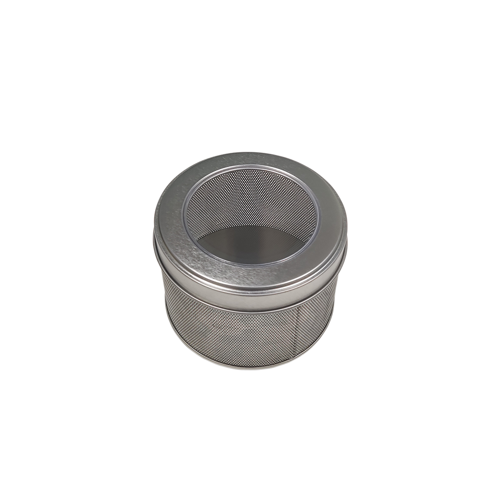 Elegant Moisture Absorber Container for Toilet, Vented Metal Can with See-Through Lid 6