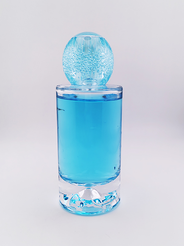 Glamorous Blue Color Perfume Bottle Wholesale 30 Ml 50ml 100ml Empty ...