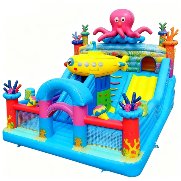 Inflatable Theme Park Inflatable Playground Outdoor for Kids 1