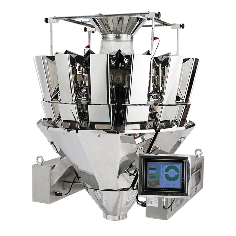 14 heads multihead weigher with smooth bucksts 1