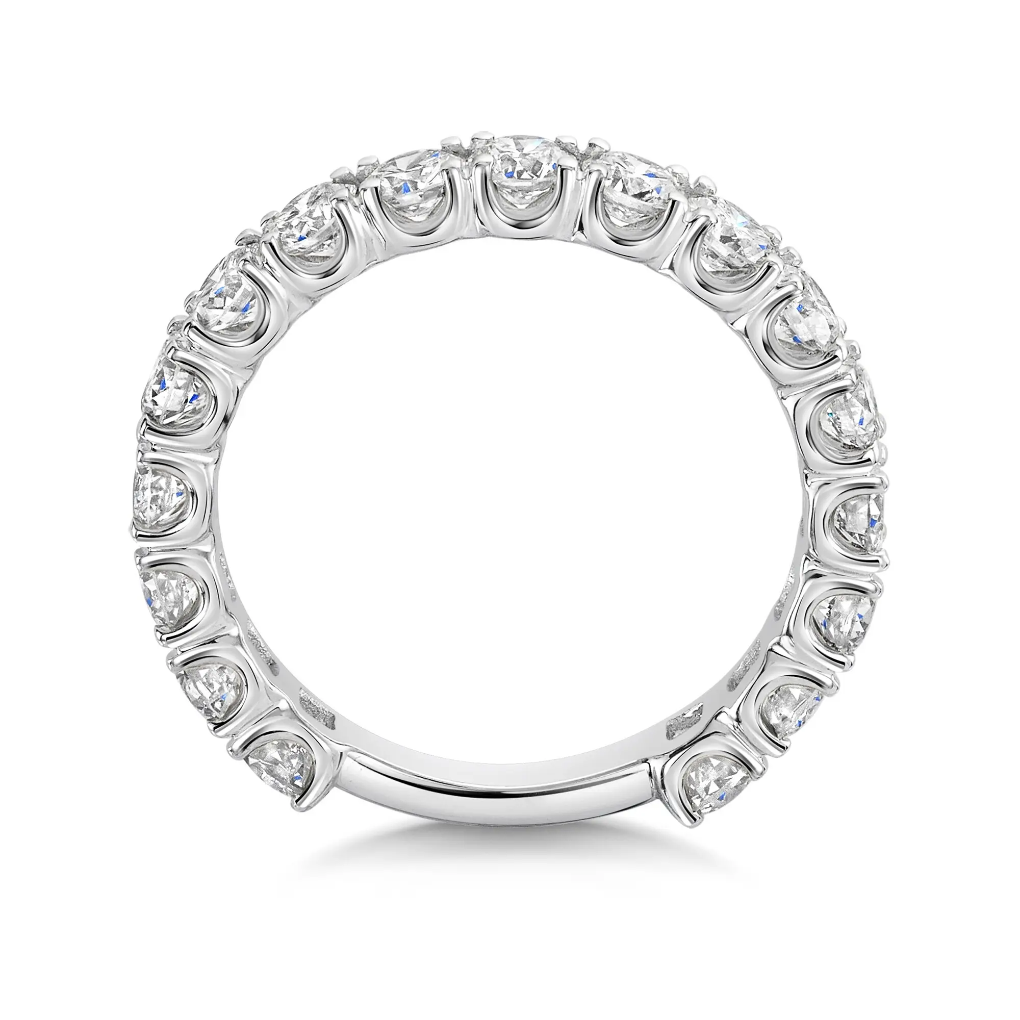 Oval Lab Grown Diamond Engagement Ring by ZKZ Jewelry 3