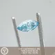 Makmal Biru Tumbuh Marquise Diamond
