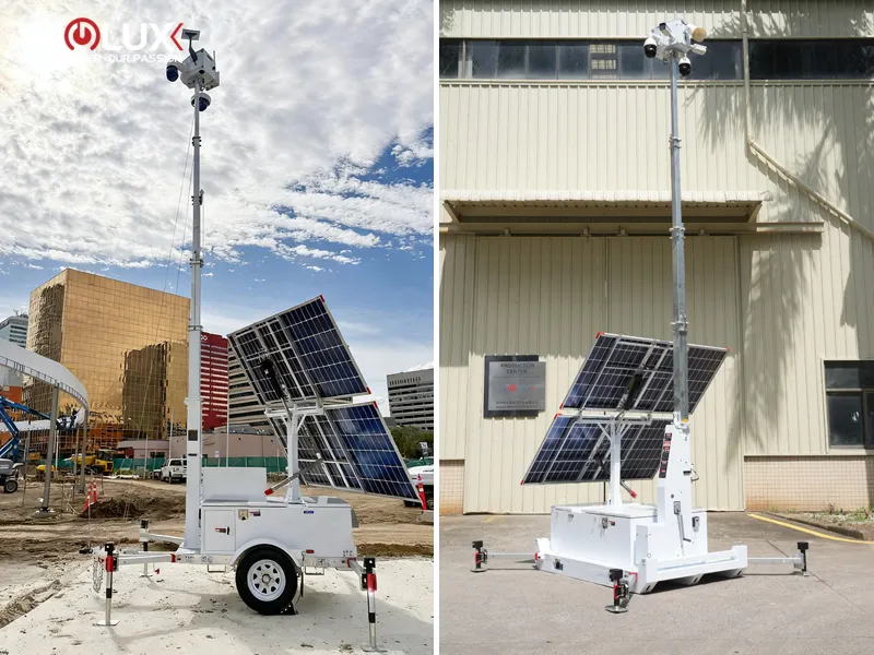 Solar Surveillance Trailer by BIGLUX 8