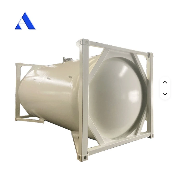 Contenedor cisterna ISO para gas cloro líquido (GLP) T50 de 20 pies, UN IMDG, en venta 1