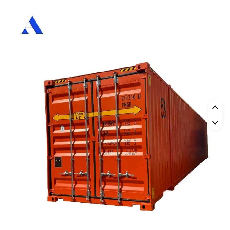 New 53ft 53 Feet Pallet Wide High Cube Trailer and Railway Steel Shipping Container Price for Sale 1