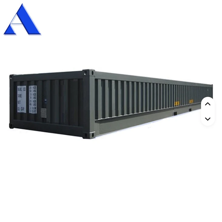 Half Height Steel or Tarpaulin Roof Cover 40 Feet Length 40ft Open Top Shipping Container for Sale 1
