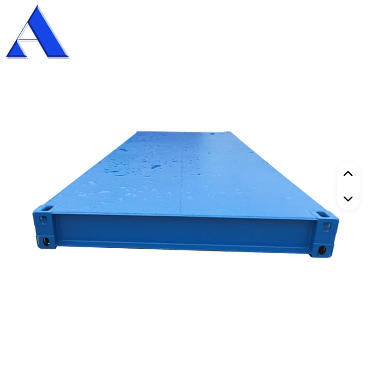 20ft Heavy Duty Steel Floor Shipping Container New 20 Foot Dry Container Platform for Sale 1