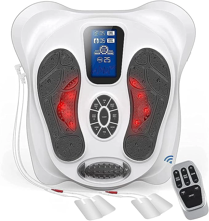OSTO Foot Massager for Physiotherapy with EMS and Electric Pulse Stimulation 1