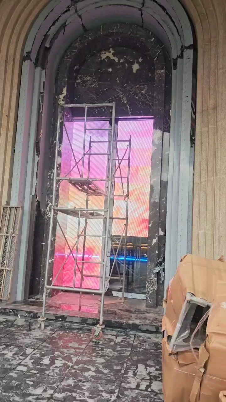 LED Film Screen - Ultra-Thin Flexible Display for Indoor & Outdoor Use 1