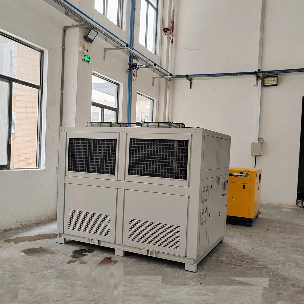 R407C Industrial Air Cooled Chillers 28KW Air Conditioning Unit 1