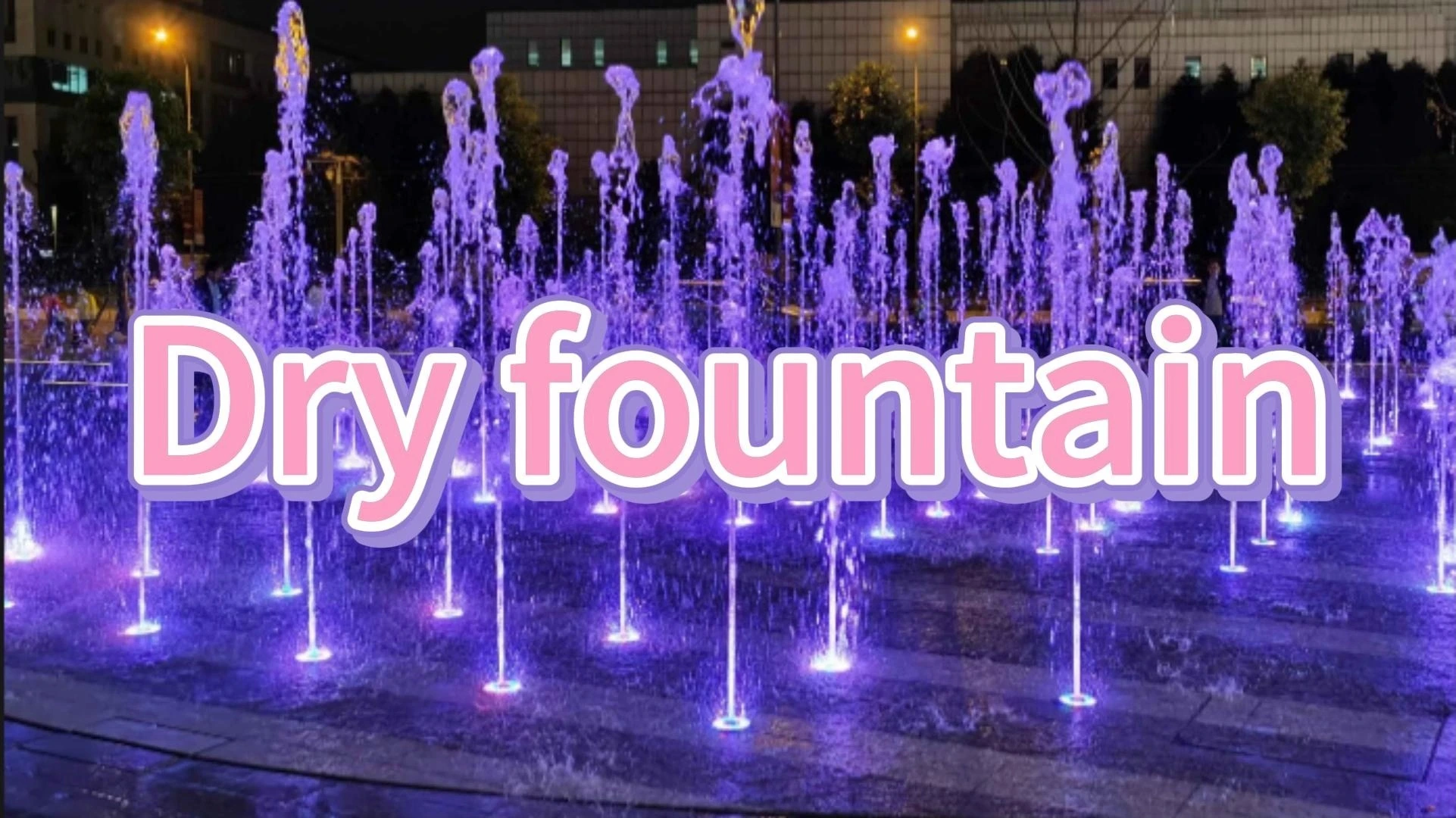 Water Crown China Supplier Durable Dry Deck Musical Fountain Equipment 1