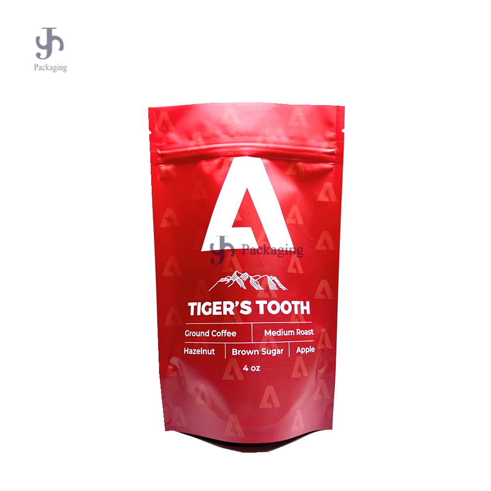 Food Grade Custom Printing Aluminum Foil Stand Up Ziplock Packaging Mylar Bag 1