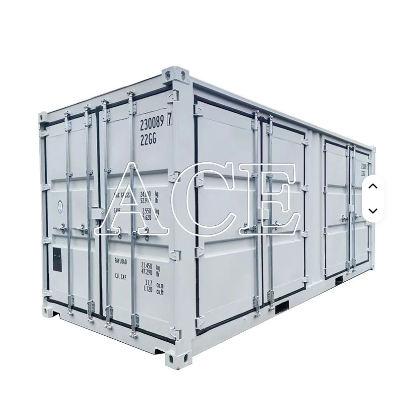 2 Side Door Opening 20ft 20 Feet Length Open Side Shipping Container 1