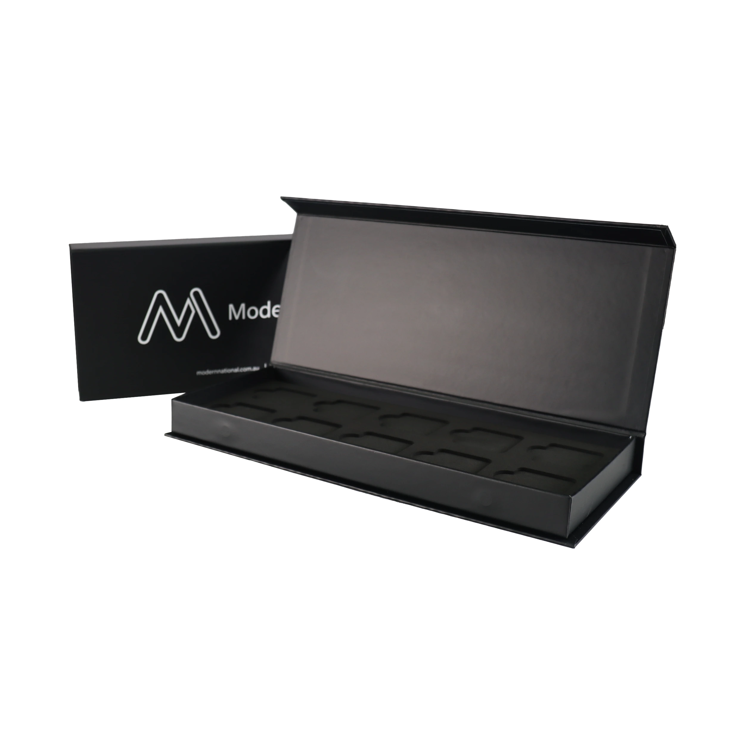 Skincare Gift Box - Book Style with Magnetic Closure EVA Insert Matte Finish- Packshion Packaging 1