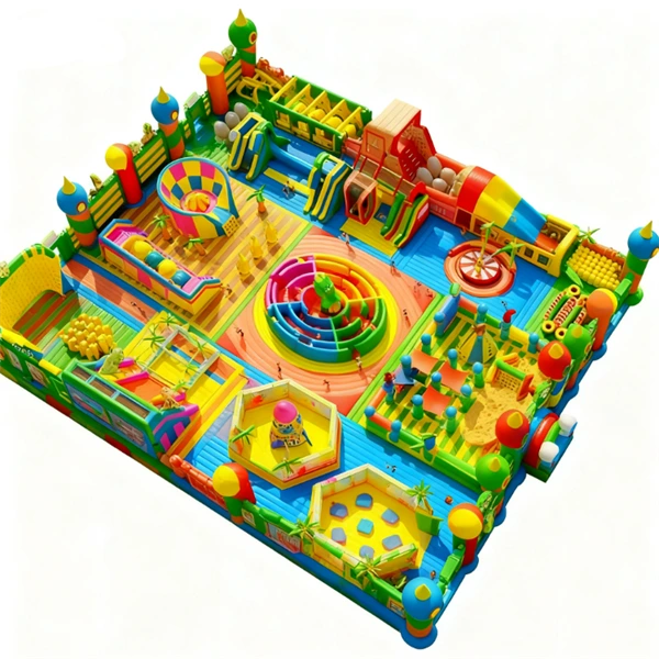 Inflatable Theme Park Playground Bounce House 1