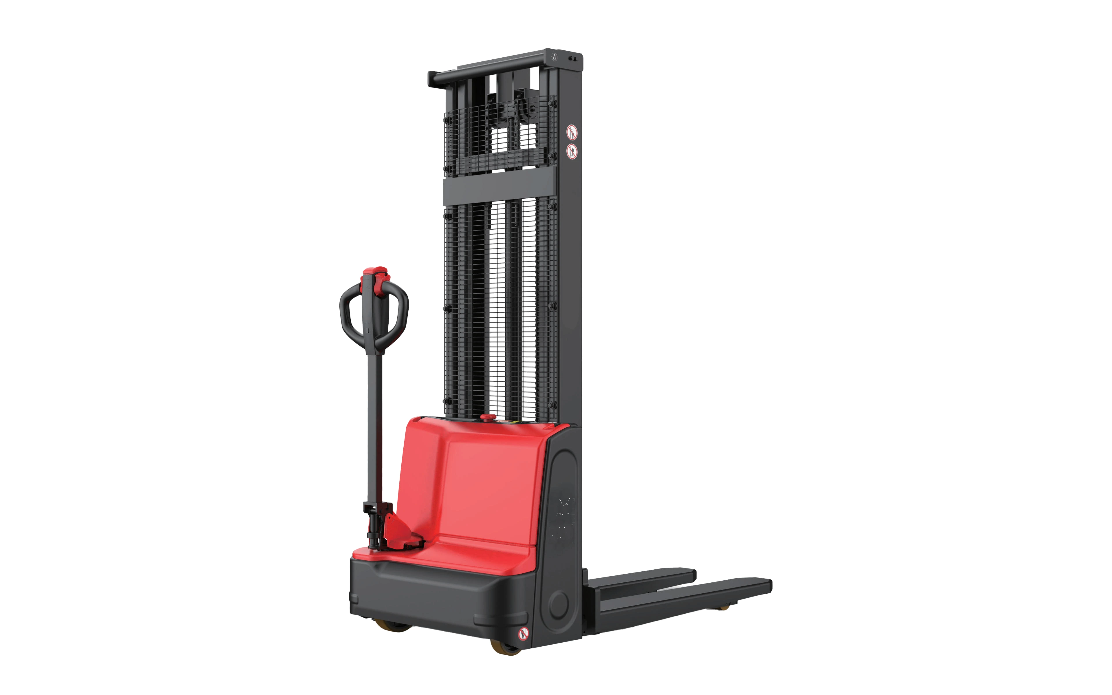VLIFT VS15-15ES 1.5 Ton Electric Stacker - Double Chain Lifting & Flame-Retardant Mask, Ideal for Narrow-Aisle Warehouses 1