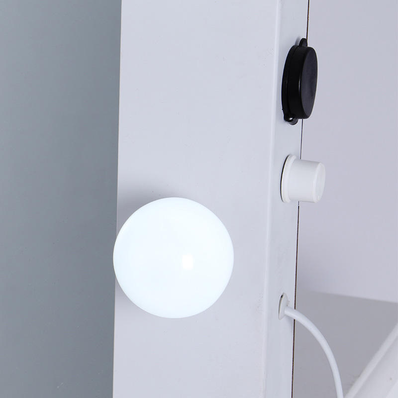 Specchio da pavimento a figura intera con touch screen intelligente per parrucchiere illuminato a LED BWLLNI 7