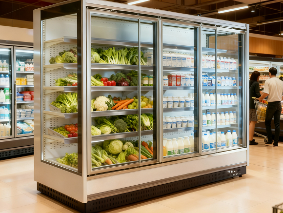 Professional Glass Door Display Refrigerator | Commercial Merchandiser | Kaesid 4