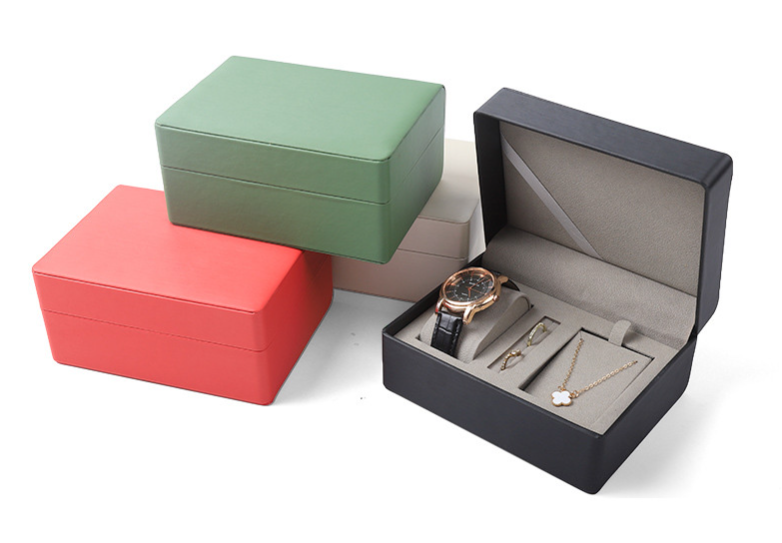<Jewellery Watch Box designed for couples to share> 2