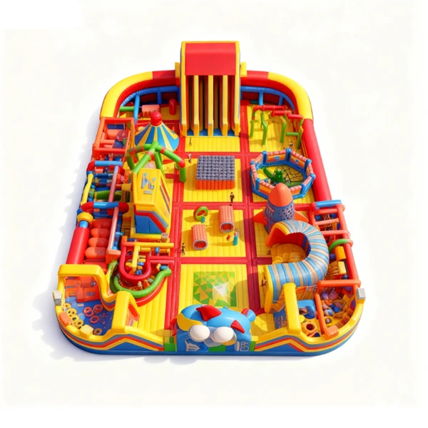 Inflatable Amusement Playground Obstacle Games 1