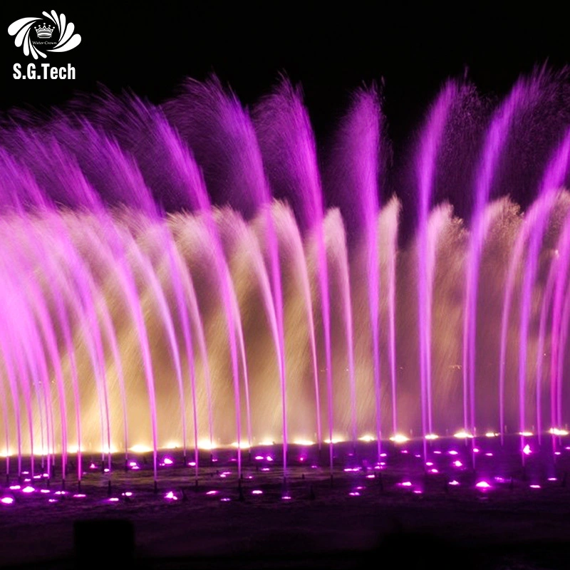 Water Crown Landscape Musical Fountain Feature 1