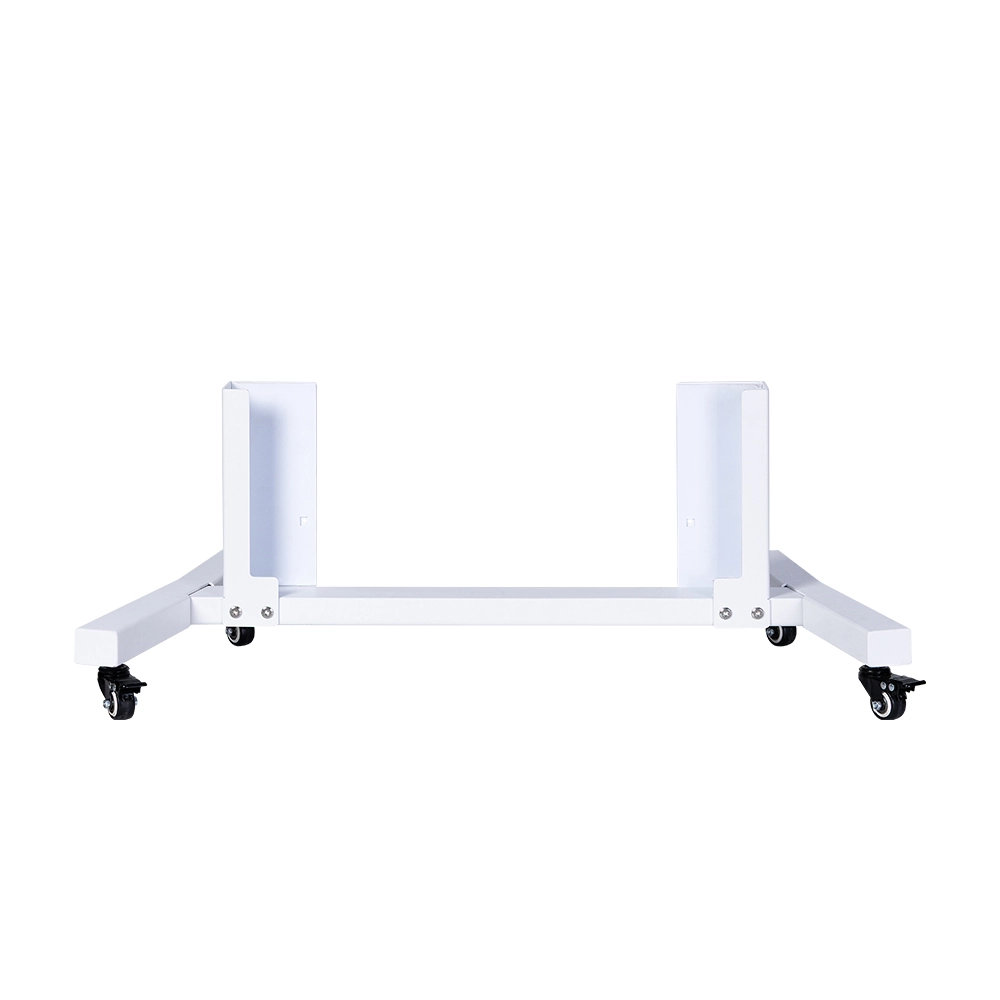Floor support - A stable and portable adjustable base for the half-body treatment panel, suitable for easy movement 1