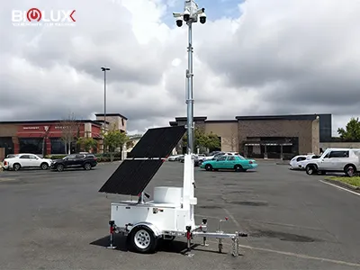PRODUCTS Solar Cctv Trailer for Outdoor Parking Lot with Custom Services 8